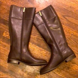 Tommy Hilfiger Imina Dark Brown Riding Boots